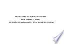 Proyecciones de población, 1970-2000: Región de Magallanes y de la Antártica Chilena