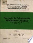 Proyecto de Colonizacion Rigoberto Cabezas Segunda Etapa