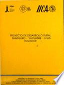 Proyecto de Desarrollo Rural Saraguro -Yacuambi -Loja Ecuador