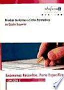Prueba de acceso a ciclos formativos de Grado Superior (Andalucía)