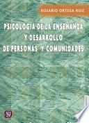 Psicología de la enseñanza y desarrollo de personas y comunidades