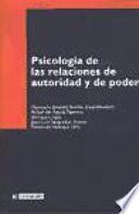 Psicología de las relaciones de autoridad y de poder