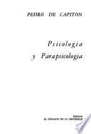 Psicología y parapsicología