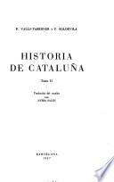 pt. y 2. pt. Historia de Cataluña. Traducida del catalán por Nuria Sales