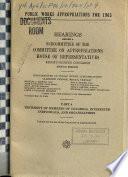 Public Works Appropriations for 1965