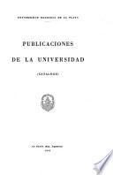 Publicaciones de la universidad