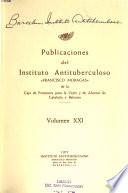 Publicaciones del Instituto Antituberculoso