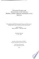 Pueblos Y Medios Ambientes Amenazados en Las Américas
