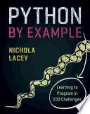 Python by Example