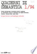 Quaderni di semantica