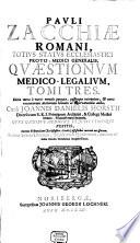 Quaestiones medico-legales