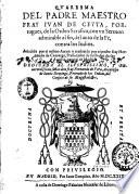Quaresma del padre maestro fray Iuan de Ceyta, portugues, de la orden serafica, con vn sermon admirable al fin, del auto de la fe, contra los Iudios ...