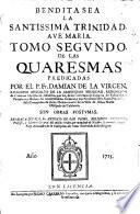 Quaresmas de las tres ferias mayores, 2