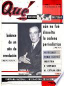 Qué sucedio en 7 [i.e. siete] días