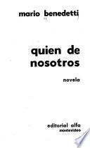 Quién de nosotros?