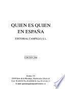 Quién es quién en España