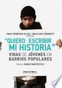 Quiero escribir mi historia