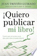 ¡Quiero publicar mi libro!