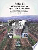 Quintana Roo. Tabulados básicos ejidales por municipio. Programa de Certificación de Derechos Ejidales y Titulación de Solares Urbanos, PROCEDE. 1992-1997