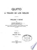 Quito a través de los siglos