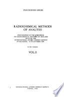Radiochemical Methods of Analysis