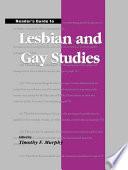 Reader's Guide to Lesbian and Gay Studies