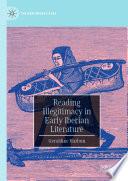 Reading Illegitimacy in Early Iberian Literature