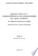 Reales cédulas y correspondencia de gobernadores de Santo Domingo: Del año 1610 al 1642