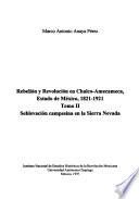 Rebelión y revolución en Chalco-Amecameca, Estado de México, 1821-1921