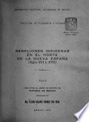 Rebeliones indígenas en el norte de la Nueva España, siglos XVI y XVII
