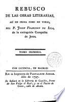 Rebusco de las obras literarias