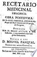 Recetario medicinal esforgirico