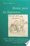 Recetas para hipertensos