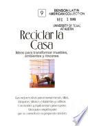 Reciclar la casa