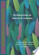 Reclamaciones en materia de consumo