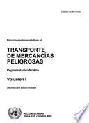 Recomendaciones relativas al transporte de mercancías peligrosas