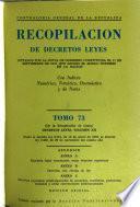Recopilación de leyes por orden numérico