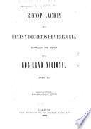 Recopilación de leyes y decretos de Venezuela