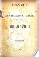 Recopilación de leyes y decretos de Venezuela