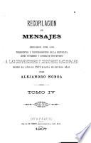 Recopilación de mensajes dirijidos por los Presidentes y Vicepresidentes de la República