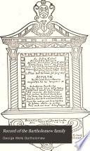 Record of the Bartholomew Family