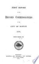 Records Relating to the Early History of Boston ...