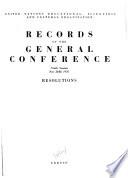 Records - United Nations Educational, Scientific and Cultural Organization