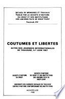 Recueil de mémoires et travaux publié par la Société d'histoire du droit et des institutions des anciens pays de droit écrit