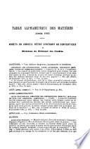 Recueil des arrêts du Conseil d'Etat statuant au contentieux, des décisions du Tribunal des conflits, de la Cour des comptes et du Conseil des prises