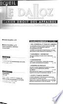 Recueil Le Dalloz