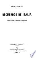Recuerdos de Italia