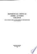 Referencias críticas sobre autores chilenos