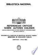 Referencias críticas sobre autores chilenos