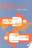 Reflexiones sobre ética y política internacional